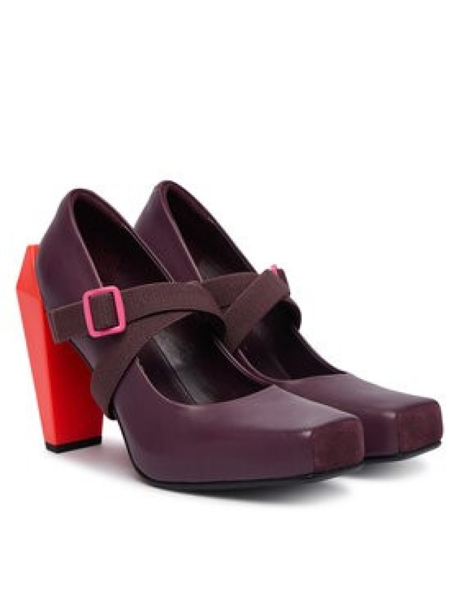 United Nude Czółenka Gem Swan HI 1102999316 Bordowy