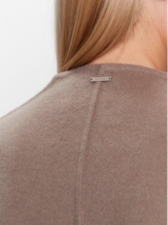 Calvin Klein Płaszcz wełniany K20K205905 Szary Regular Fit