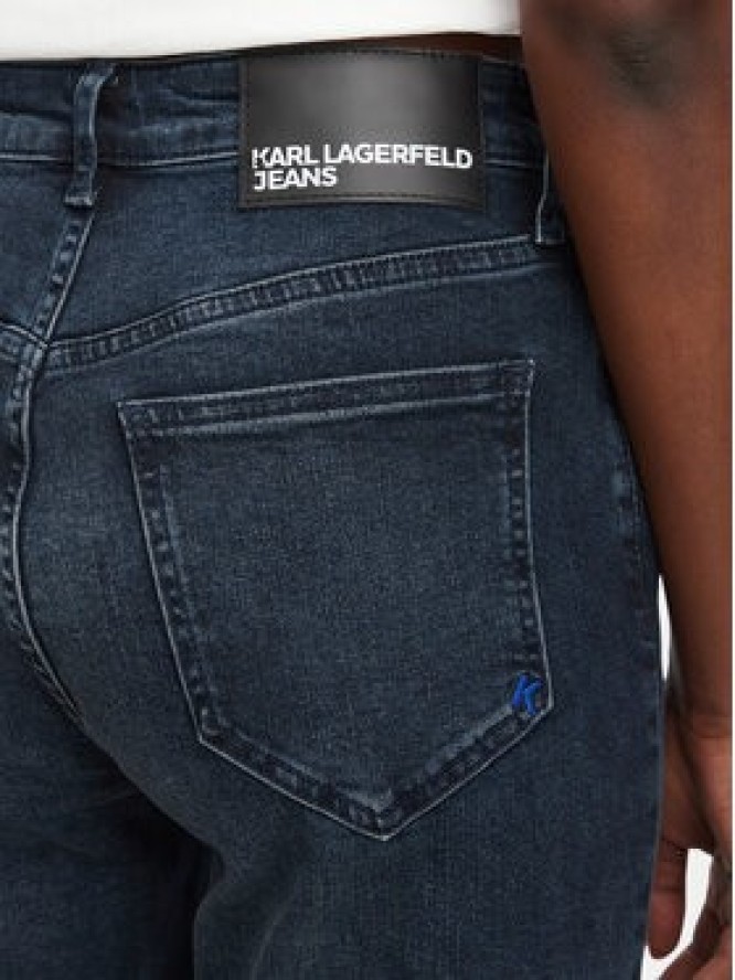 Karl Lagerfeld Jeans Jeansy B3W10042 Niebieski Straight Fit