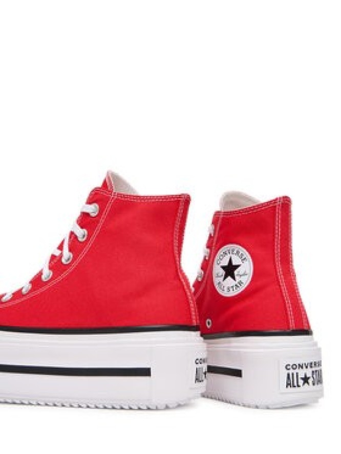 Converse Trampki Chuck Taylor All Star Lift Double Stack A15542C Czerwony
