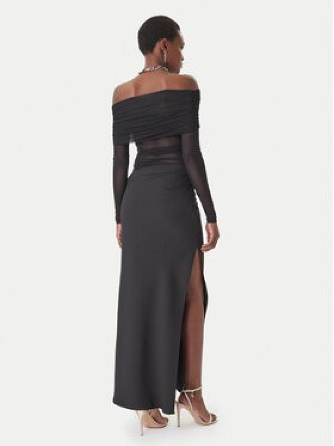 Eleh Sukienka wieczorowa SS260391 Czarny Slim Fit