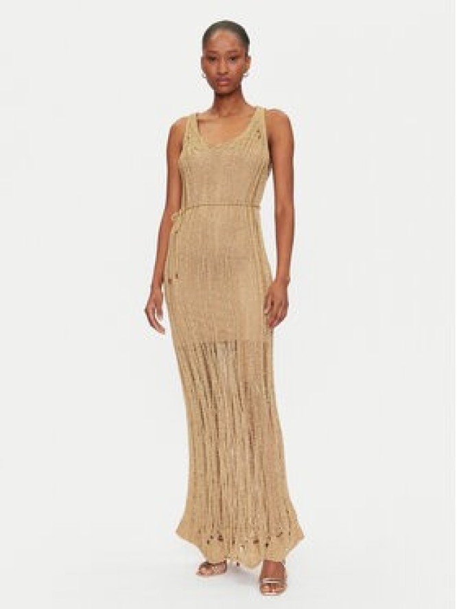 Marciano Guess Sukienka wieczorowa 5GGK54 5871Z Złoty