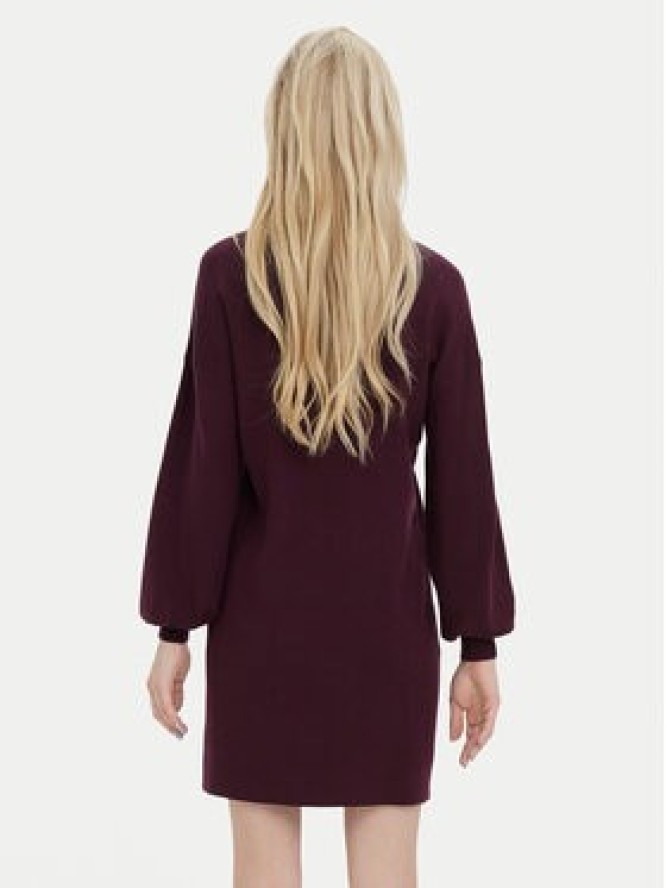 Vero Moda Sukienka dzianinowa Nancy 10249116 Fioletowy Loose Fit
