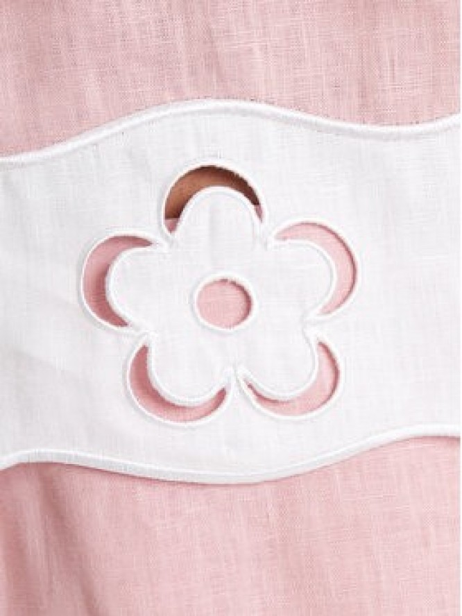 STAUD Bluzka Mika R25S1148LN Różowy Regular Fit