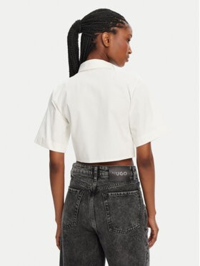 HUGO Koszula Evianne 50531546 Biały Regular Fit