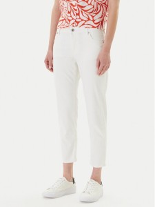 Mustang Jeansy Crosby 1016544 Biały Slim Fit