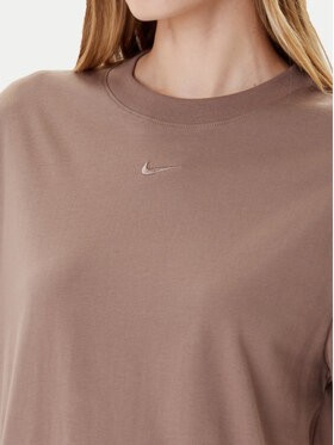 Nike Sukienka codzienna DV7882 Brązowy Relaxed Fit