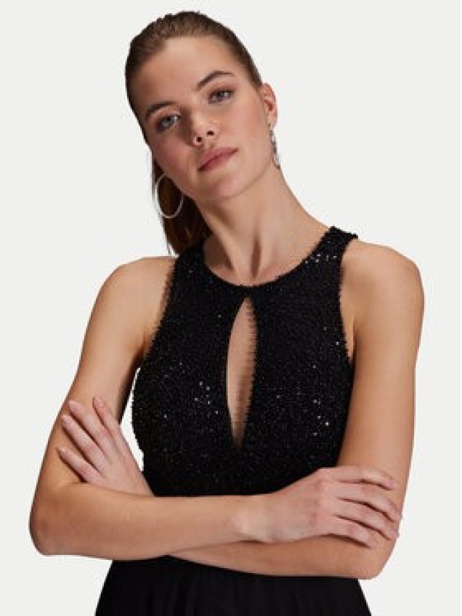 Hey Kyla Sukienka wieczorowa 5AI053HK Czarny Regular Fit