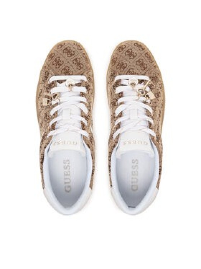Guess Sneakersy FLFJAR FAL12 Brązowy