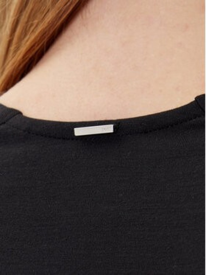 BOSS Bluzka Egamma 50541894 Czarny Slim Fit