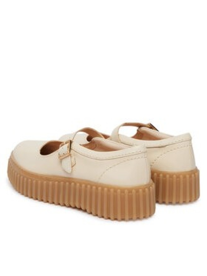 Clarks Półbuty Torhill Jane 26186305 Écru
