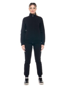 Bluzy damskie Leone Basic z kołnierzykiem zapinanym na zamek