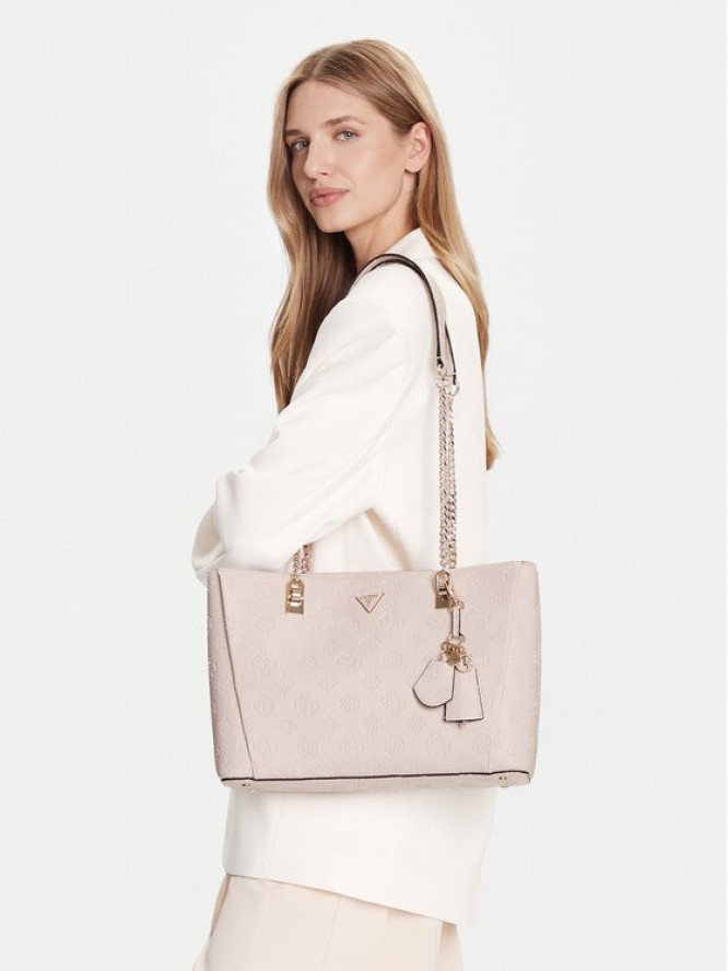 Guess Torebka Tisha HWPD77 64230 Beżowy