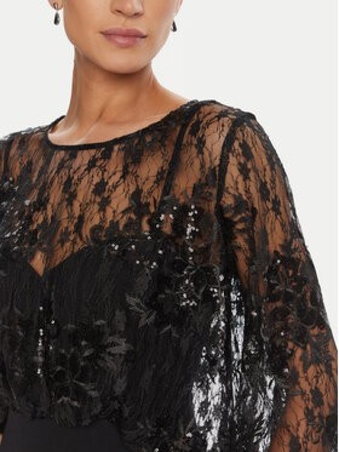 Rinascimento Sukienka koktajlowa CFC0125098003 Czarny Regular Fit