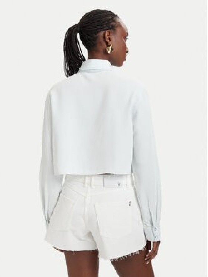 Patrizia Pepe Koszula 2C1665/D9A0-CB20 Niebieski jasny Regular Fit