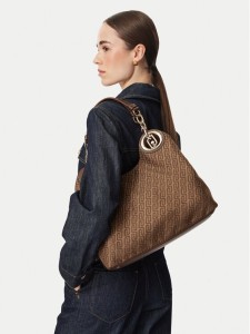 Liu Jo Torebka M SATCHEL AF6024 T378A Brązowy