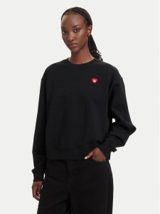 HUGO Bluza Deroxina 7 50555808 Czarny Relaxed Fit
