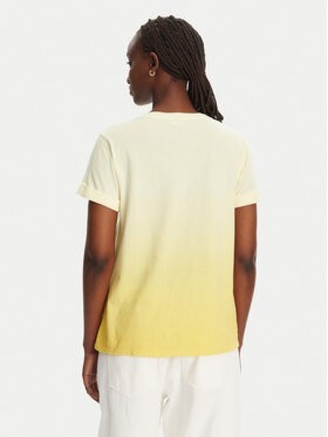 Liu Jo T-Shirt TA5267 JS923 M9114 Żółty Regular Fit