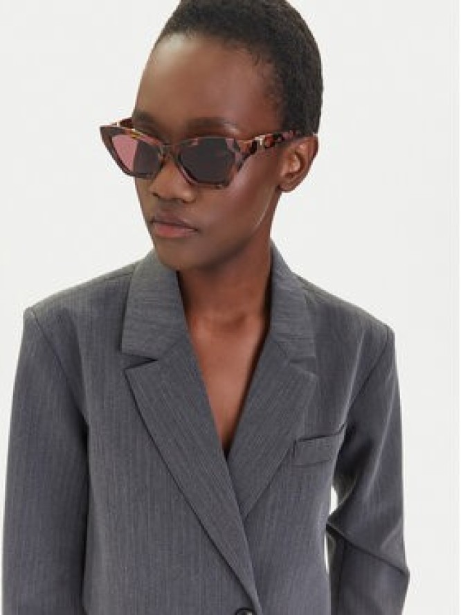 Max Mara Okulary przeciwsłoneczne MM0057 55S Brązowy