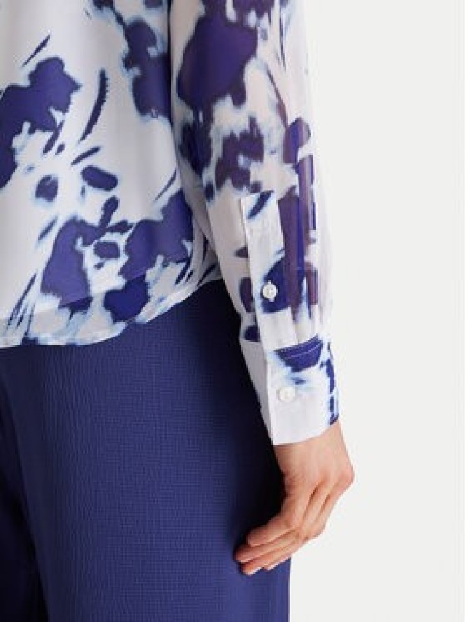 Calvin Klein Koszula LV044F123G Niebieski Relaxed Fit