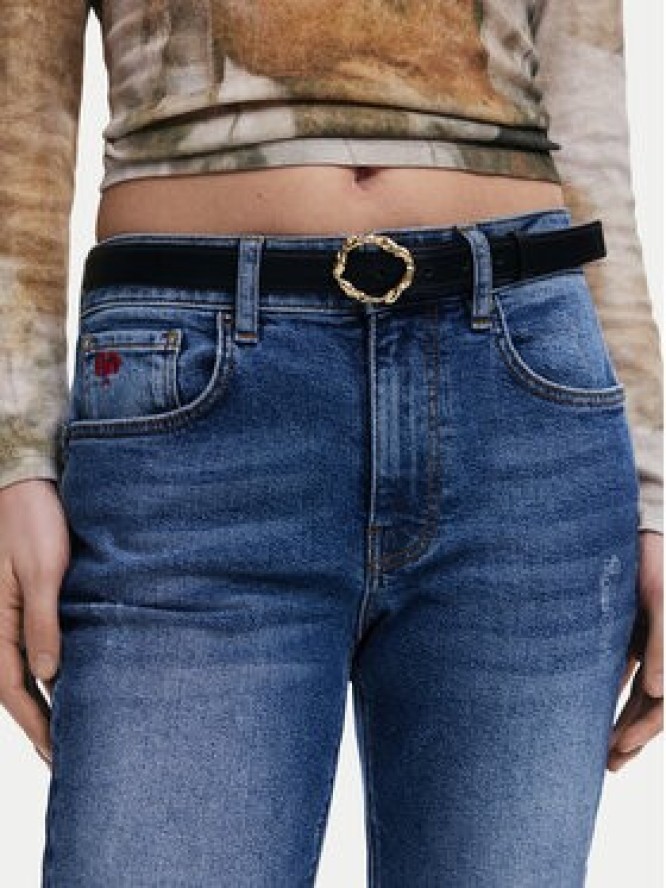 Desigual Pasek Damski 25SARL30 Czarny