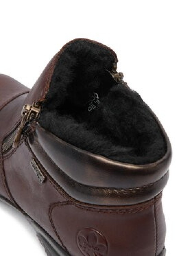Rieker Botki CEO-L4655-27 Brązowy ciemny