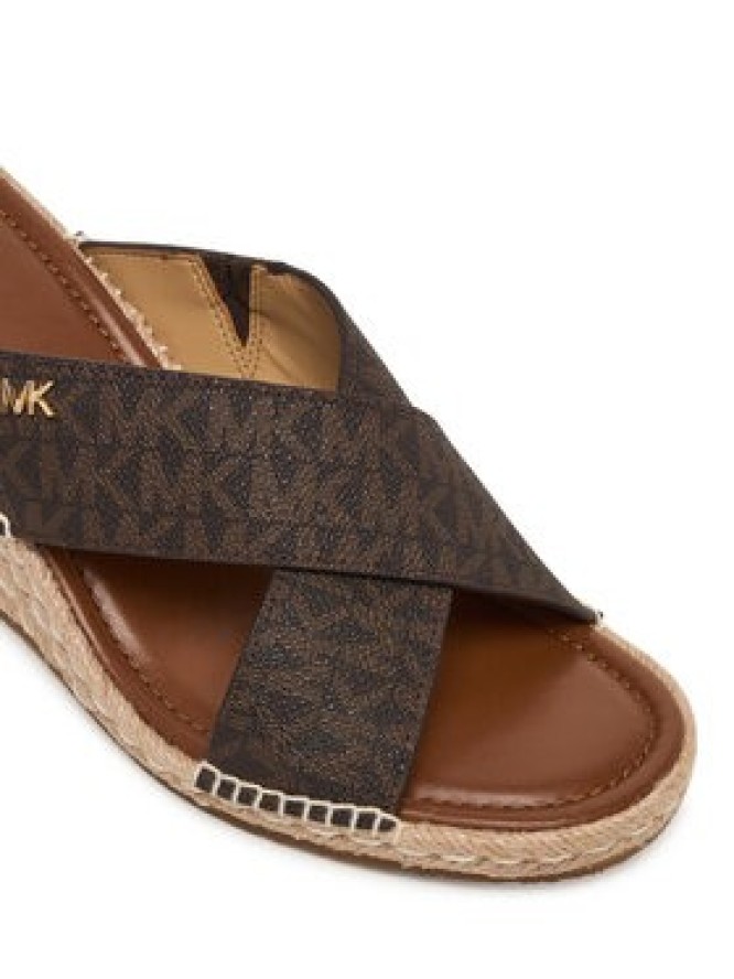 MICHAEL Michael Kors Espadryle Kenzie 40R6KZMS1B Brązowy