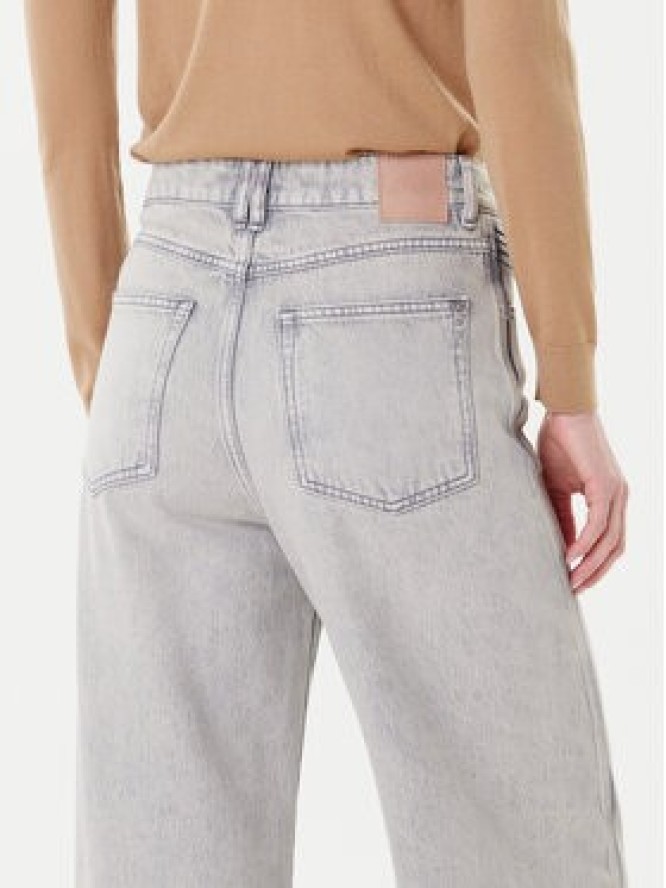 BOSS Jeansy C_Marlene Hr Split 50542436 Szary Relaxed Fit