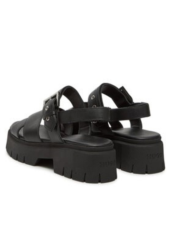 HUGO Sandały Kris_Sandal_BKNA 50542072 Czarny