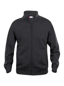 clique Basic Cardigan Junior z materiału dresowego, czarny – black