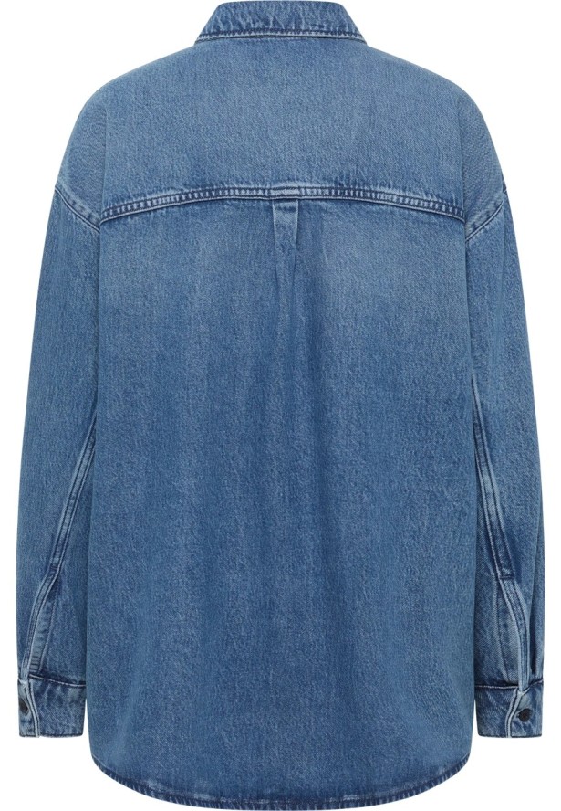 Damska Koszula Mustang Style Avilla Shirt Denim Blue 1015592 5000 401