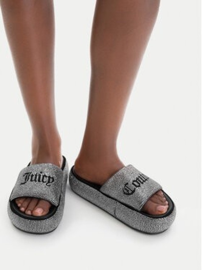 Juicy Couture Klapki CEO-WSS21515-04 Czarny