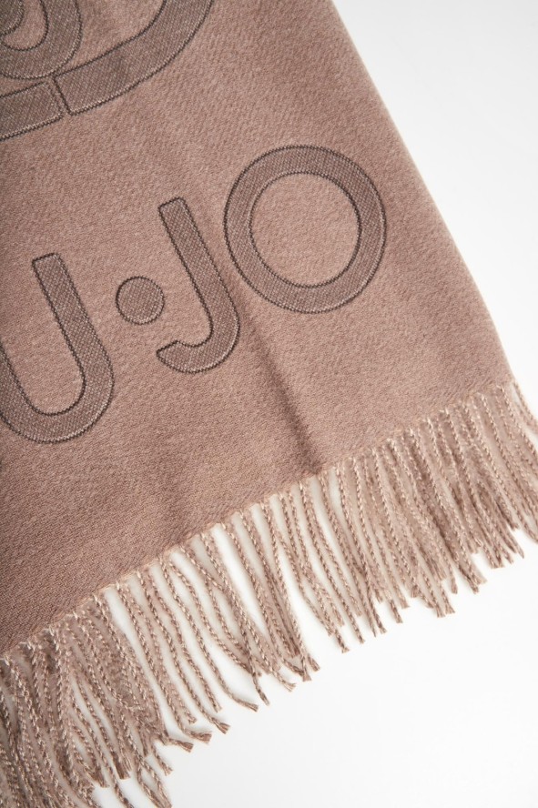 Szal damski z logo LIU JO