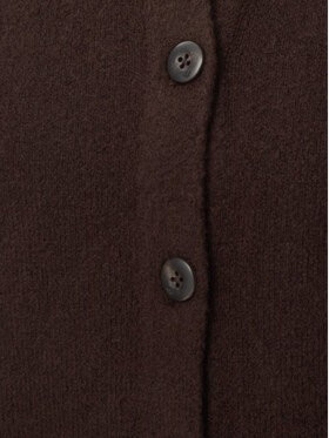 adidas Kardigan Essentials IA4455 Brązowy ciemny Loose Fit