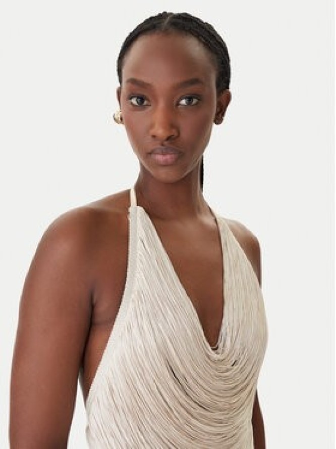 Patrizia Pepe Top 8F0113/J406-W409 Beżowy Regular Fit