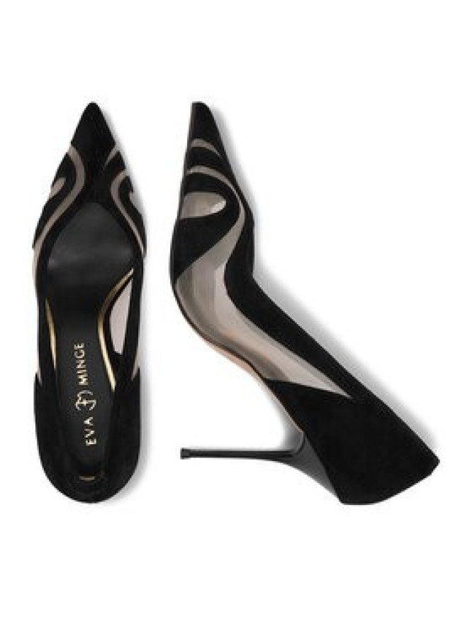 Eva Minge Szpilki EO-YARA-LT2019-7 Czarny