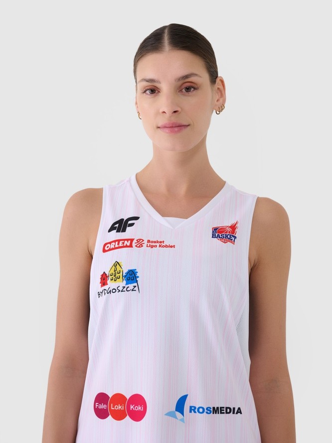 4F Koszulka meczowa replika domowa z sezonu 2024/25 damska 4F x KS Bydgoszcz - multikolor L