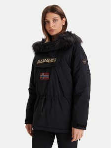 Napapijri Kurtka anorak Skidoo W 2.0 NP0A4I5F Czarny Regular Fit