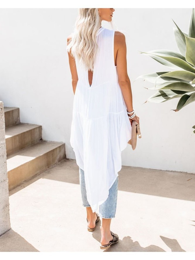 Milan Kiss Bluzka w kolorze białym rozmiar: XL