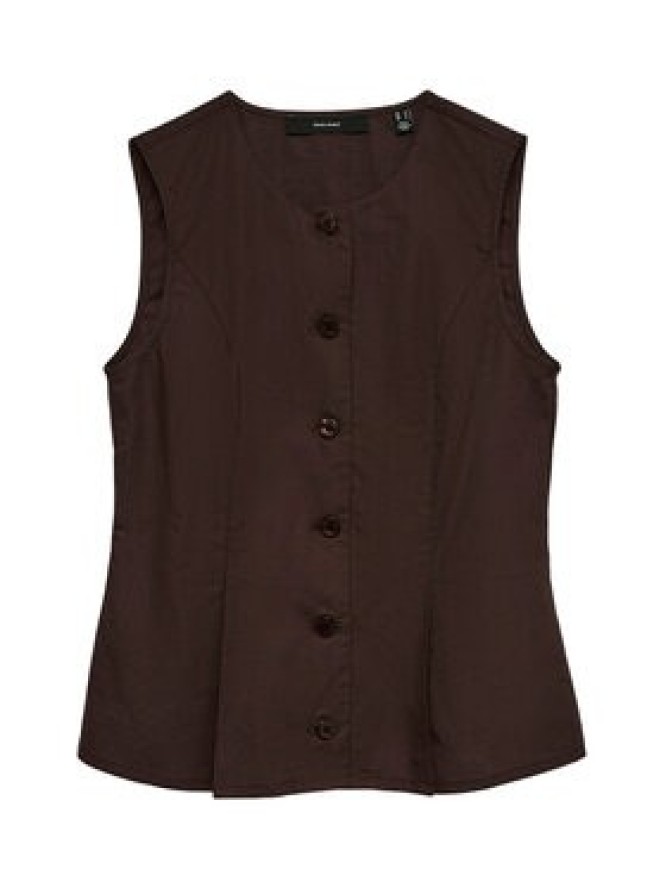 Vero Moda Kamizelka Selma 10345675 Brązowy Regular Fit