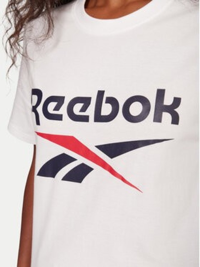 Reebok T-Shirt RK25173CCW Biały Regular Fit