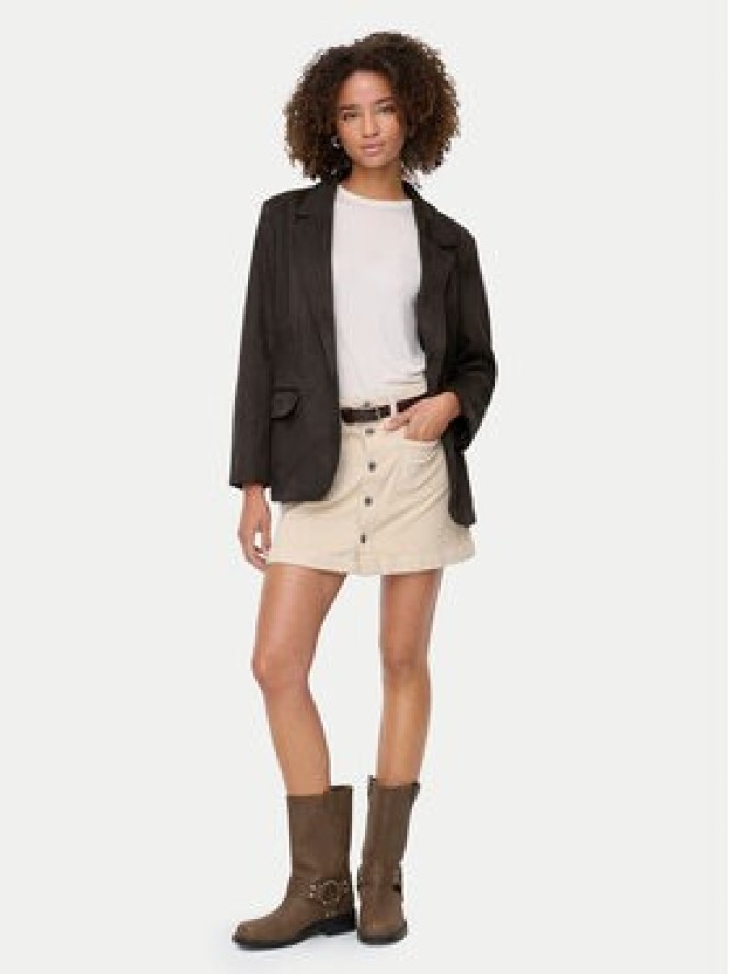 ONLY Marynarka Lina 15357019 Brązowy Loose Fit