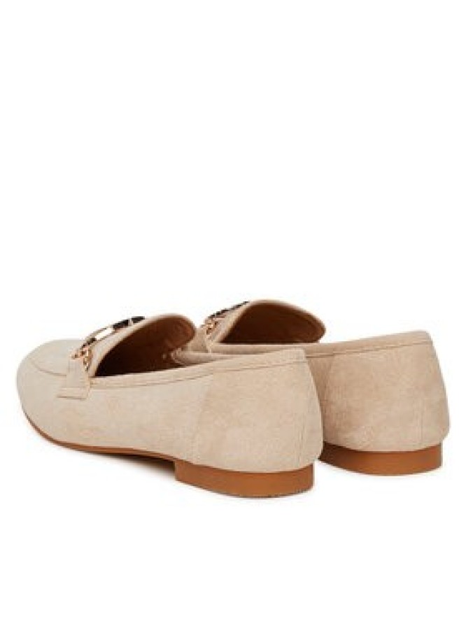 DeeZee Loafersy 200-1 Beżowy