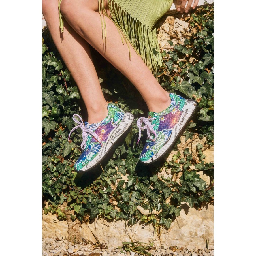 Zielone Sneakersy Laura Vita Stylowe Obuwie Damskie