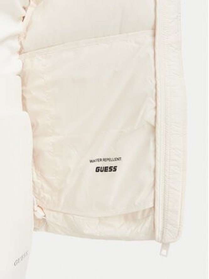 Guess Kurtka zimowa V4YL03 WFUD0 Kremowy Regular Fit