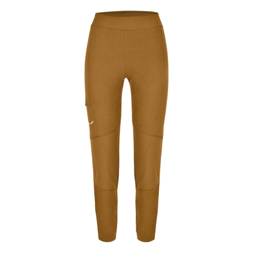 Legginsy damskie Salewa LAVAREDO HEMP pomarańczowe 00-0000028034_7020 r M