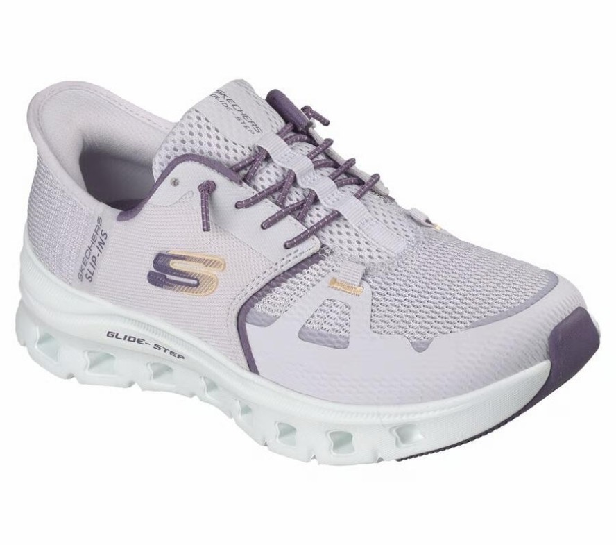 Buty SKECHERS GLIDE STEP PRO Fioletowy