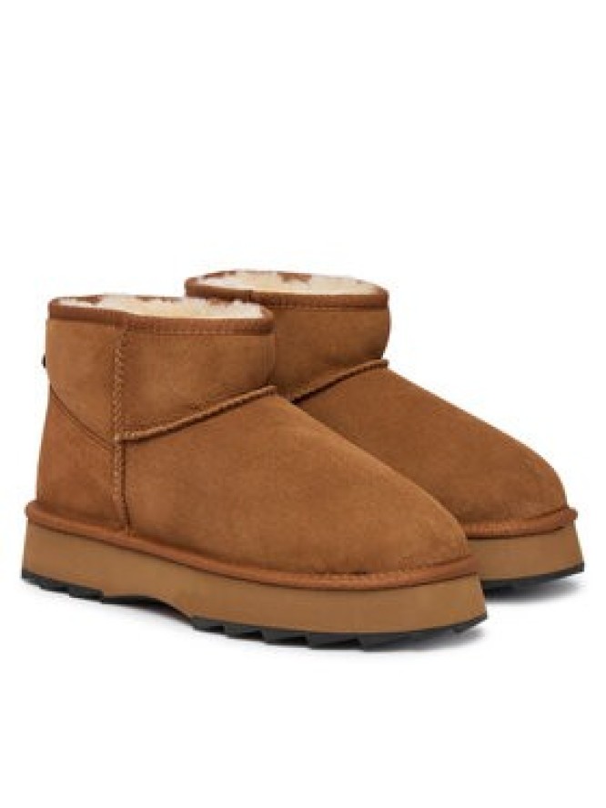 EMU Australia Śniegowce Sharky Micro Flatform W13304 Brązowy