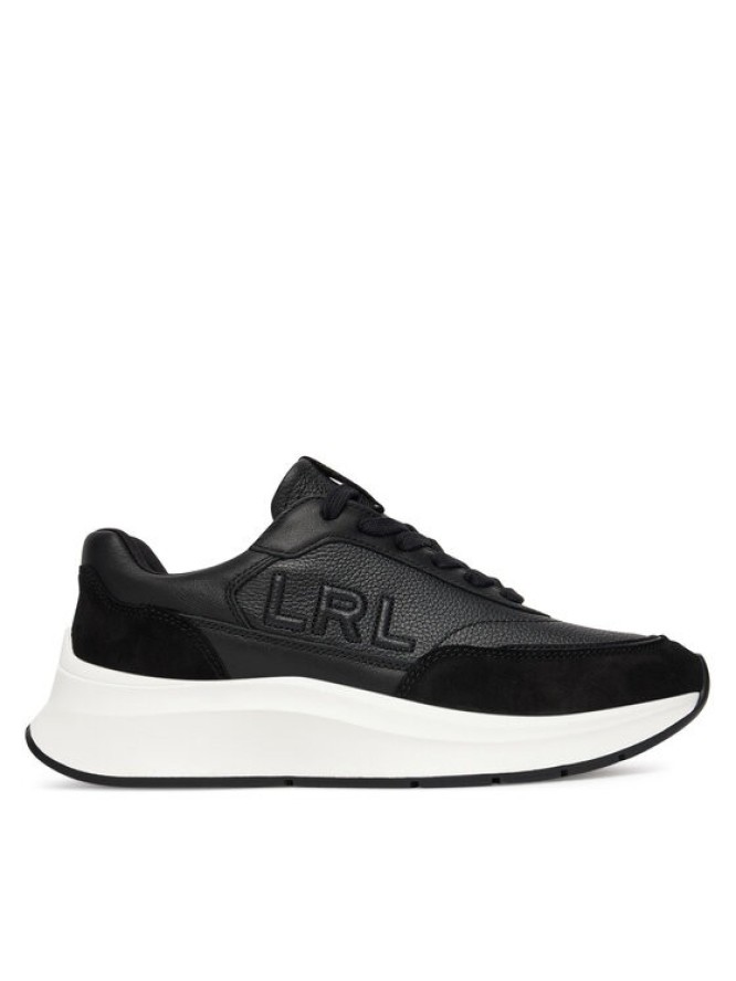 LAUREN RALPH LAUREN Sneakersy 802974376002 Czarny