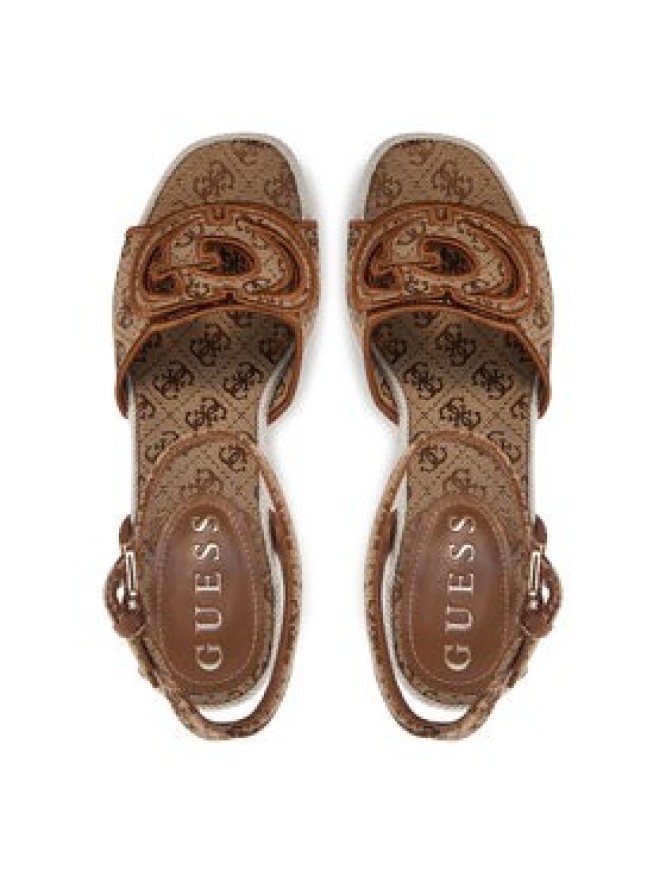 Guess Espadryle FLJTEE FAL04 Beżowy